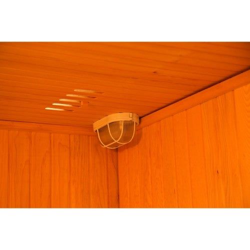 Sunray Tiburon 4-person Indoor Traditional Sauna Double Bench