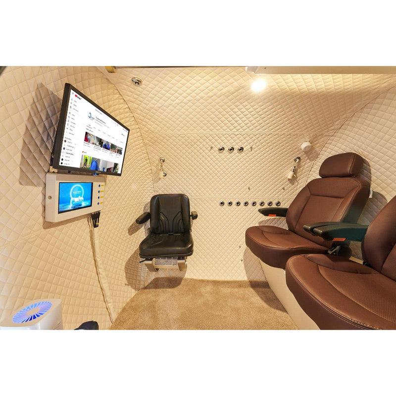 Oxygen Health Systems 64″D Hyperbaric Oxygen Chamber Hard Shell Multiplace M5500 2.0 ATA