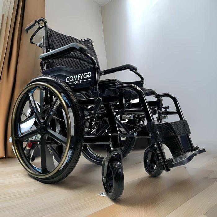 ComfyGo X-1 Lightweight Manual Wheelchair