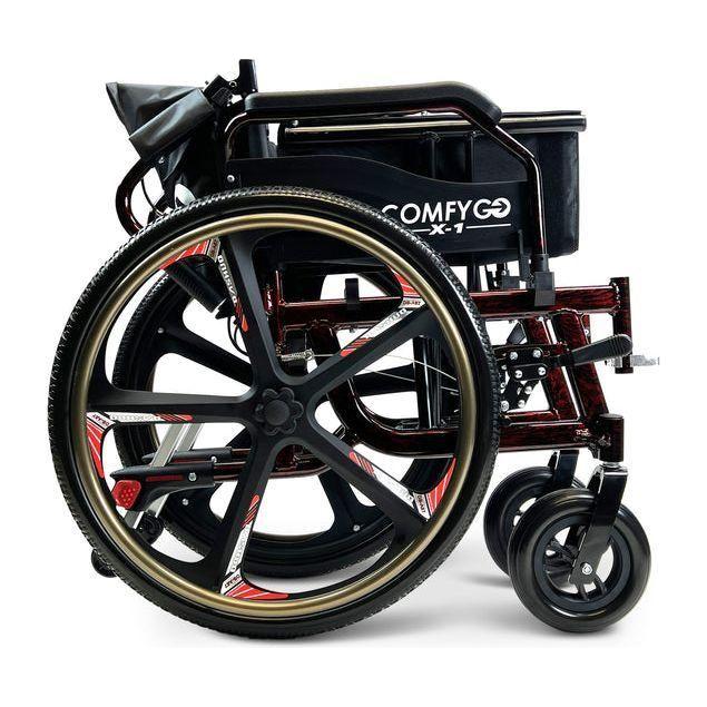 ComfyGo X-1 Lightweight Manual Wheelchair
