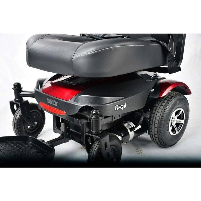 Merits Rear Pod Merits Health P310 Regal Rear Wheel Drive Power WheelChair — Mediriser
