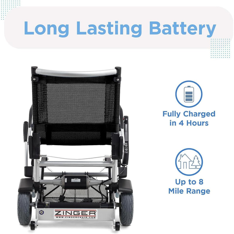 Journey Zinger Folding Power Chair Two-Handed Control