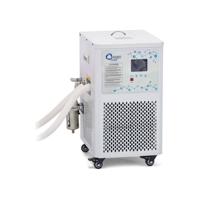 Oxygen Health Systems Hyperbaric Vertical Chamber Wheel Chair Ready MC4000U Model U-Shape Zipper 1.3 ATA