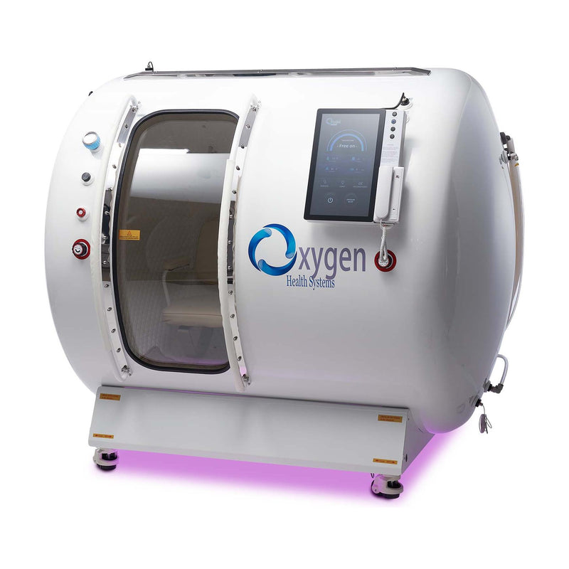 Oxygen Health Systems 64″D Hyperbaric Oxygen Chamber Hard Shell Multiplace M5500 2.0 ATA