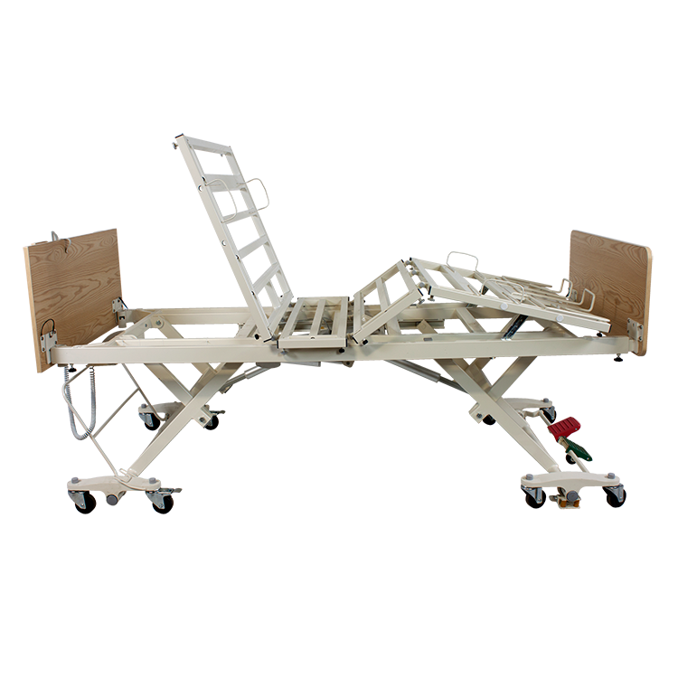 Dynarex DB300 Bariatric LTC 5 Function Low Bed