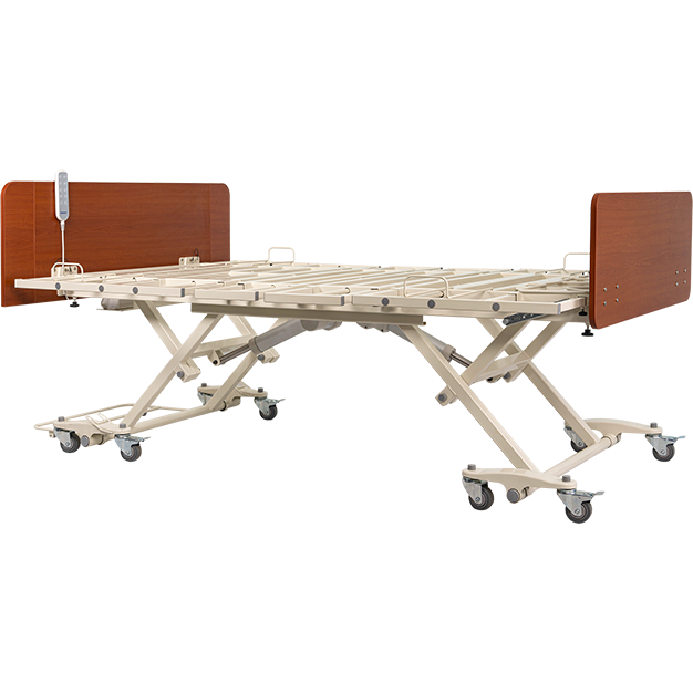 Dynarex DB600 Bariatric HD LTC Bed w/ Composite Rail