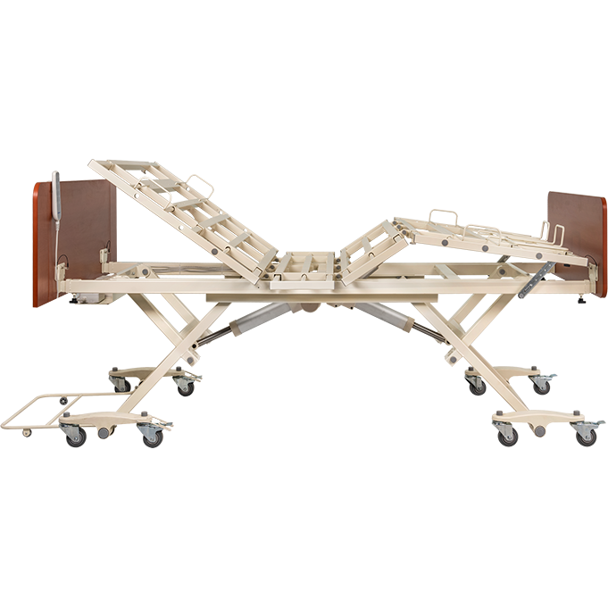 Dynarex DB600 Bariatric HD LTC Bed w/ Head and Foot Boards