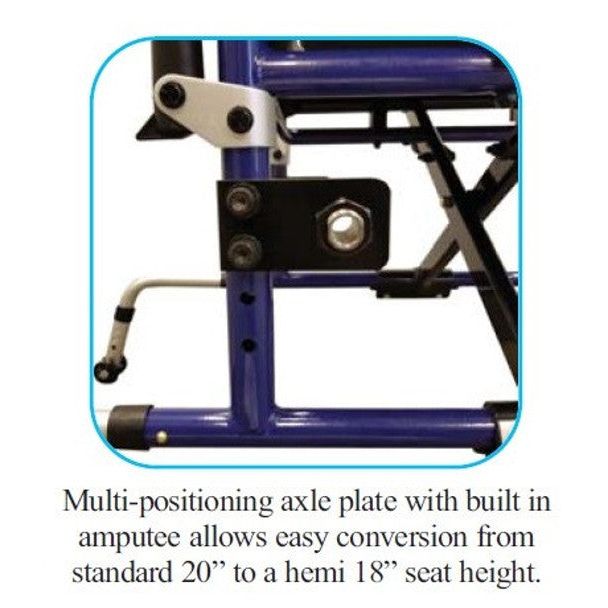 Tuffcare Compact High Strength Feather Light 757 Wheelchair