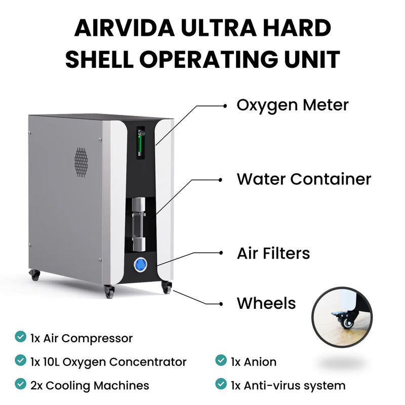 Airvida Ultra 2.0 ATA Adjustable Pressure Hyperbaric Chamber