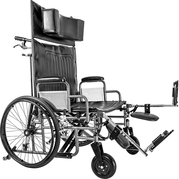 Dynarex Bariatric Reclining Wheelchair