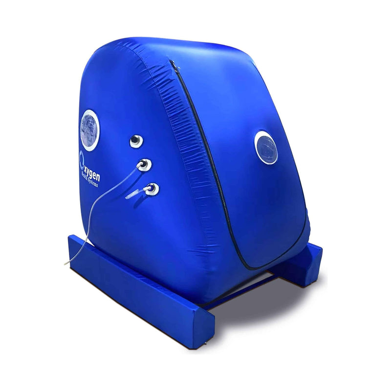 Oxygen Health Systems Hyperbaric Vertical Chamber Wheel Chair Ready MC4000U Model U-Shape Zipper 1.3 ATA