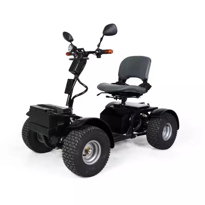 Green Transporter Golf Mobility Scooter 4-Wheel Design - Cheetah Ninja
