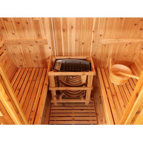 Solace 2-Person Traditional Barrel Sauna