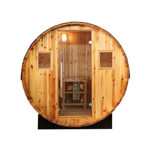 Solace 2-Person Traditional Barrel Sauna