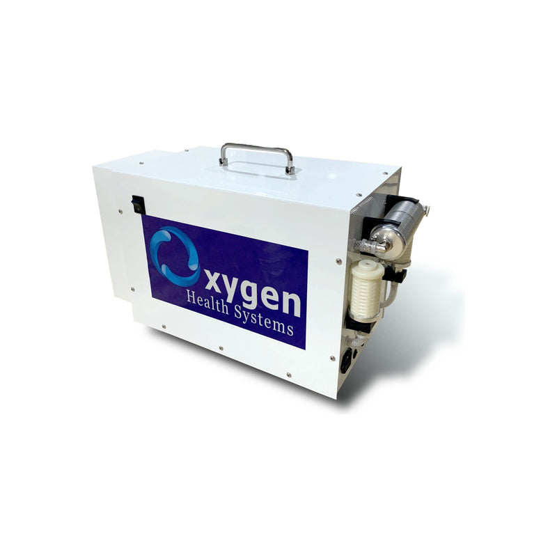 Oxygen Health Systems Hyperbaric Vertical Oxygen Chamber XLT 4500 Wheel Chair Ready 1.3 ATA