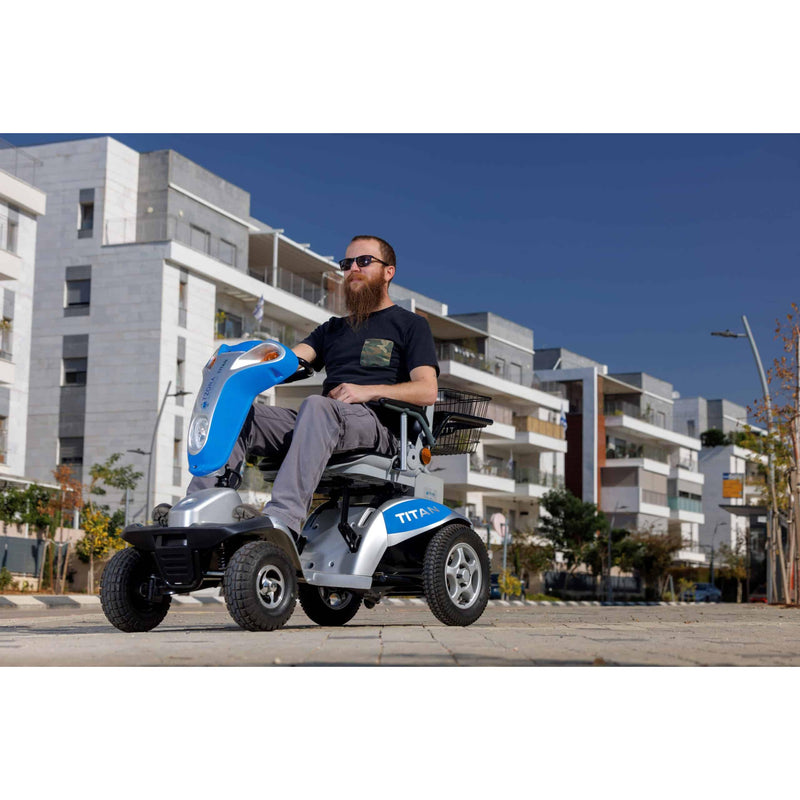 Tzora Titan 4 Hummer XL Folding 4-Wheel Mobility Scooter ES0026