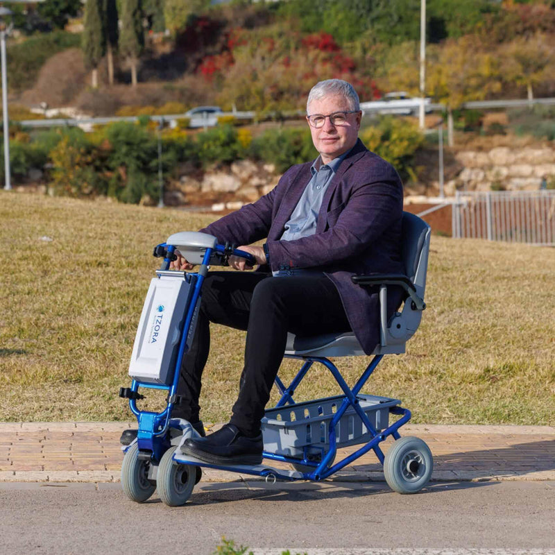 Tzora Feather Light Mobility Scooter Easy Travel ESUS104