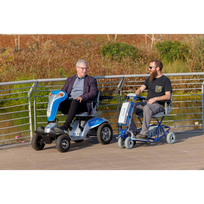 Tzora Titan 4 Hummer XL Folding 4-Wheel Mobility Scooter ES0026