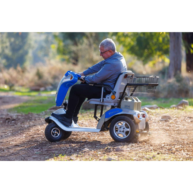 Tzora Titan 4 Hummer XL Folding 4-Wheel Mobility Scooter ES0026