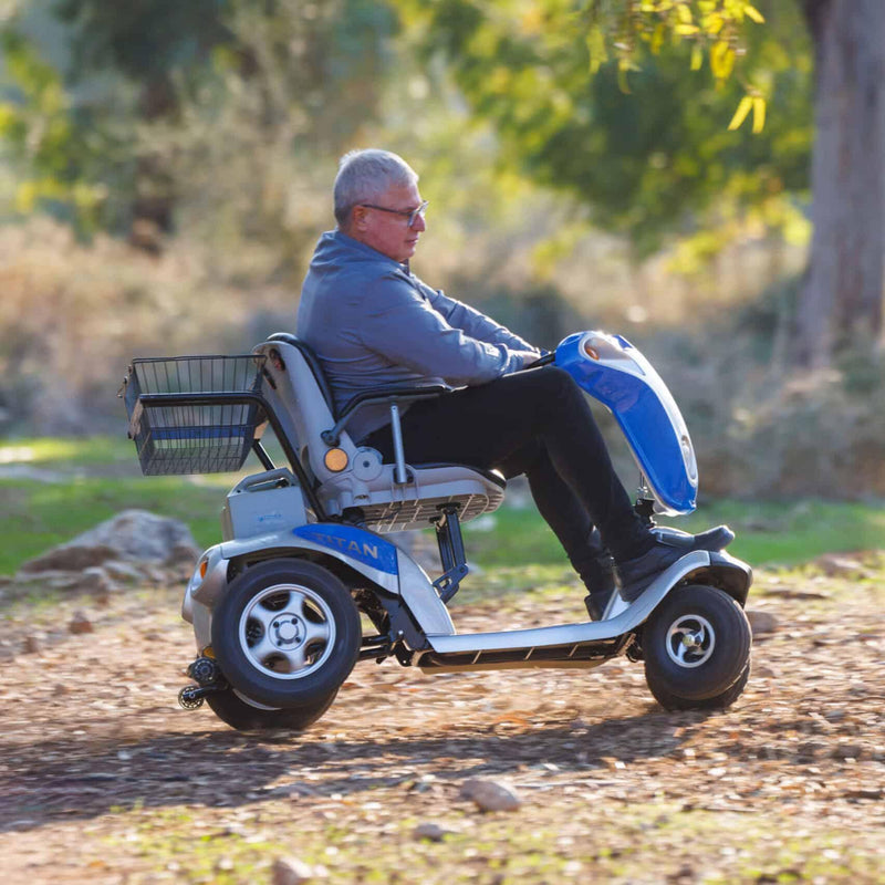 Tzora Titan 4 Hummer XL Folding 4-Wheel Mobility Scooter ES0026