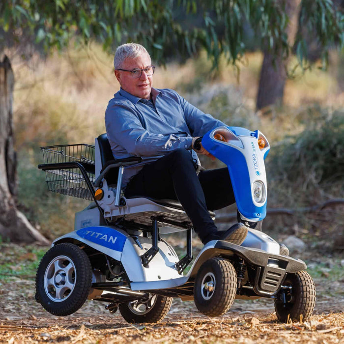Tzora Titan 4 Hummer XL Folding 4-Wheel Mobility Scooter ES0026