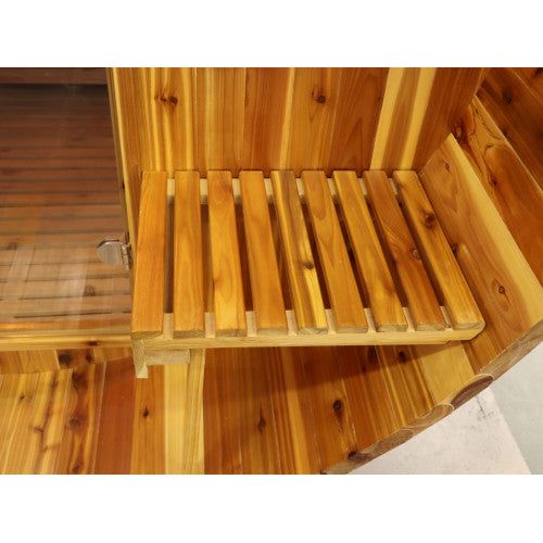 Oasis 2-4 Person Traditional Canopy Barrel Sauna