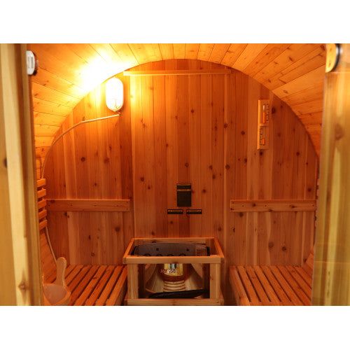 Oasis 2-4 Person Traditional Canopy Barrel Sauna