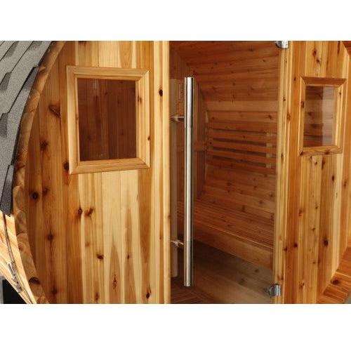 Aurora 2-4 Person Traditional Barrel Sauna