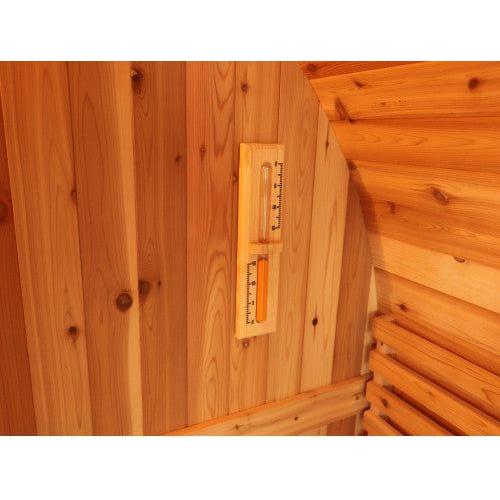 Aurora 2-4 Person Traditional Barrel Sauna