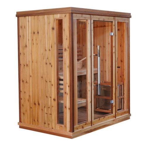 Sunray The Hampton 3 Person Indoor Traditional Sauna Double Bench