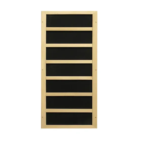 Dynamic San Marino Elite 2-Person Ultra Low EMF FAR Infrared Sauna (Canadian Hemlock)