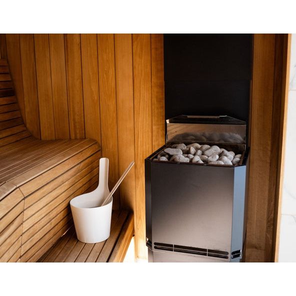 Saunum Air L 13 Air L Series, 13kW Sauna Heater w/Climate Equalizer, Black