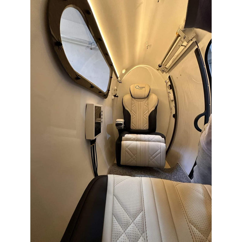 Oxygen Health Systems Multiplace Hard Shell Oxygen Chamber 40″D 2.0 ATA