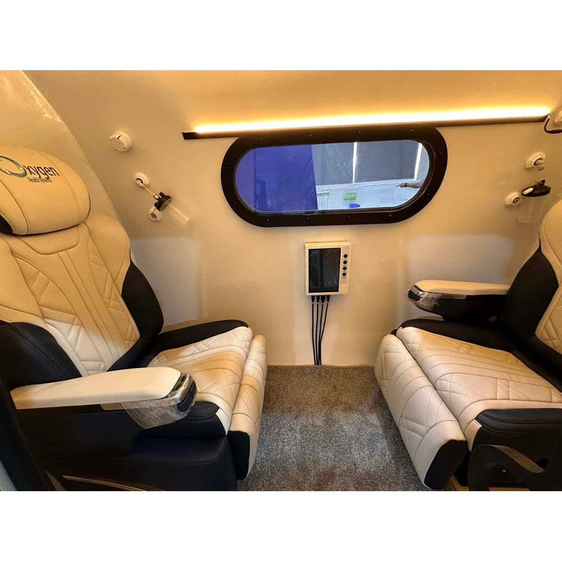 Oxygen Health Systems Multiplace Hard Shell Oxygen Chamber 40″D 2.0 ATA