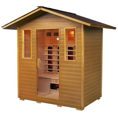 Sunray Cayenne 4-person Outdoor Infrared Sauna