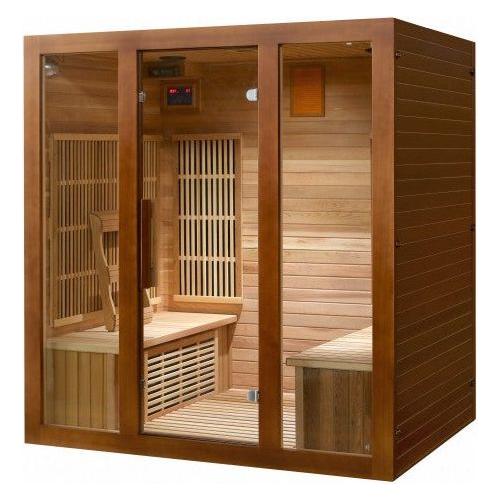 Sunray The Roslyn 4-person Indoor Infrared Cedar Sauna
