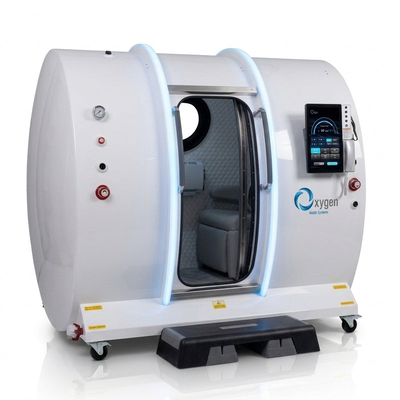 Oxygen Health Systems Multiplace Hard Shell Oxygen Chamber 40″D 2.0 ATA