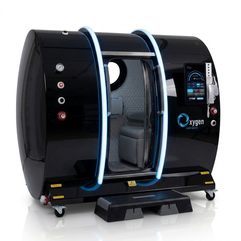 Oxygen Health Systems Multiplace Hard Shell Oxygen Chamber 40″D 2.0 ATA