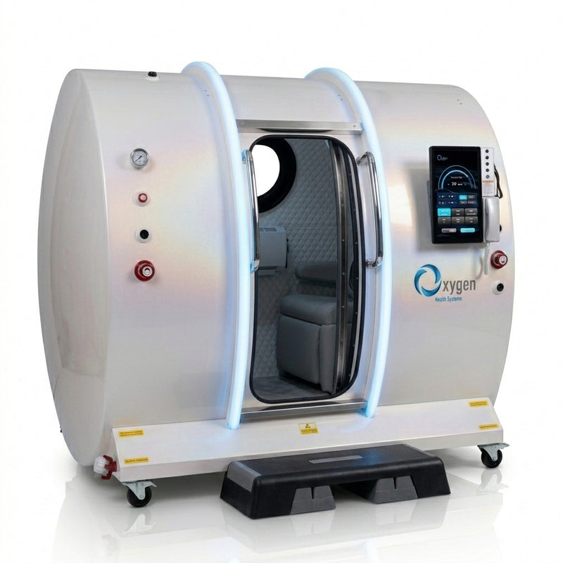 Oxygen Health Systems Multiplace Hard Shell Oxygen Chamber 40″D 2.0 ATA