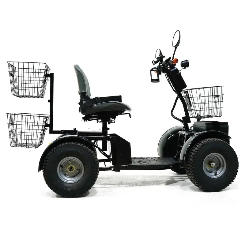 Green Transporter Golf Mobility Scooter 4-Wheel Design - Cheetah Ninja