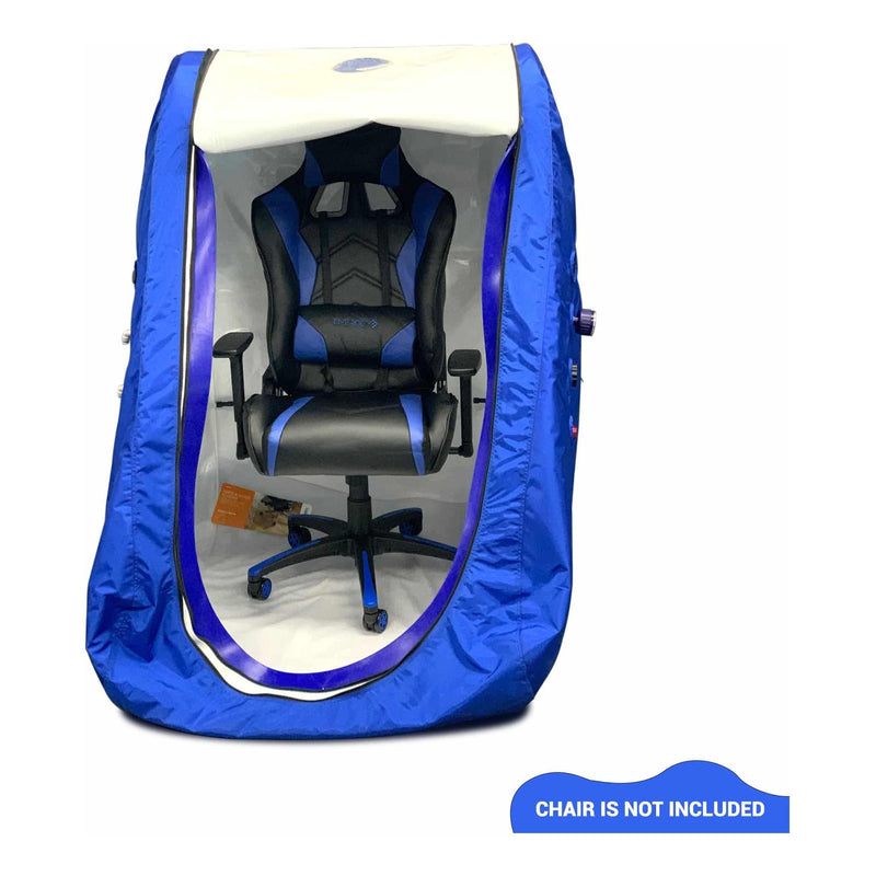 Oxygen Health Systems Hyperbaric Vertical Chamber Wheel Chair Ready MC4000U Model U-Shape Zipper 1.3 ATA