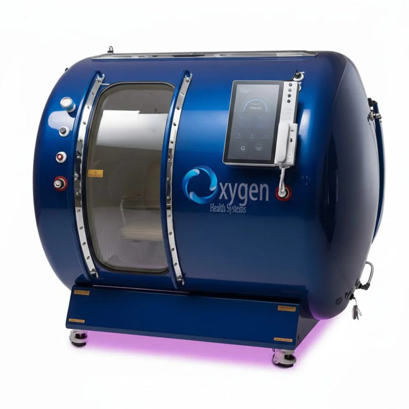 Oxygen Health Systems 64″D Hyperbaric Oxygen Chamber Hard Shell Multiplace M5500 2.0 ATA