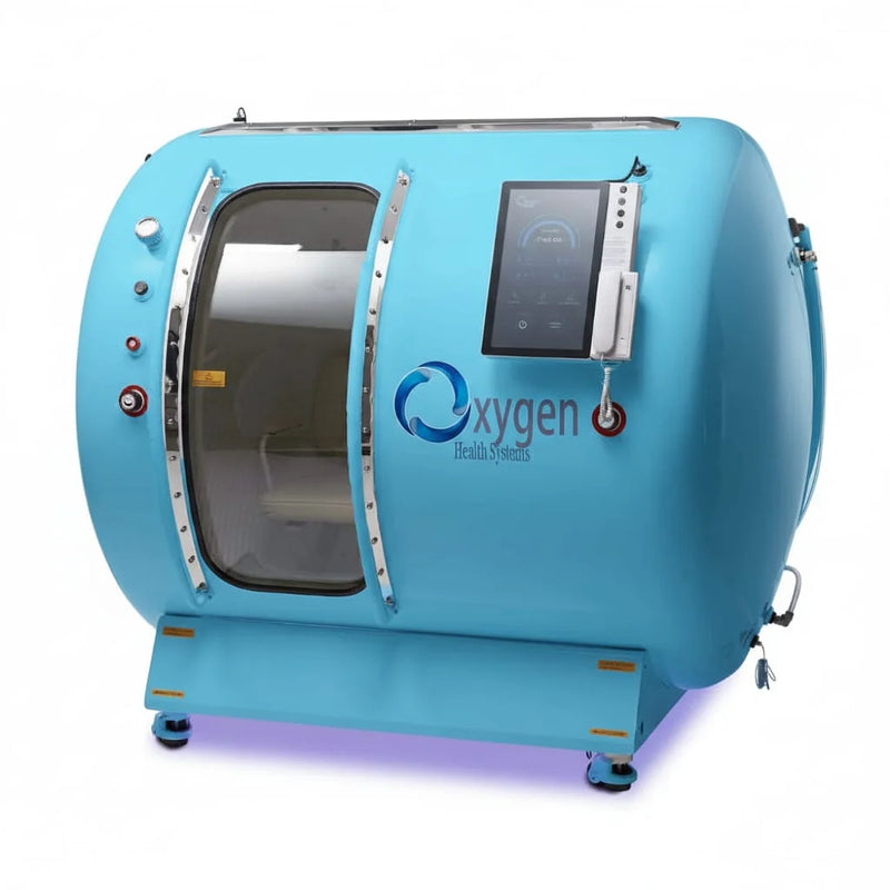 Oxygen Health Systems 64″D Hyperbaric Oxygen Chamber Hard Shell Multiplace M5500 2.0 ATA