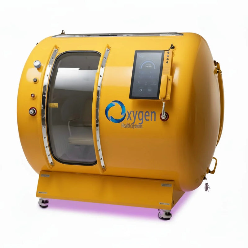 Oxygen Health Systems 64″D Hyperbaric Oxygen Chamber Hard Shell Multiplace M5500 2.0 ATA