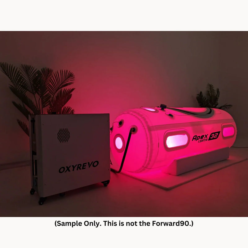 OXYREVO Forward90 1.4 to 1.5 ATA Portable Sitting Hyperbaric Chamber