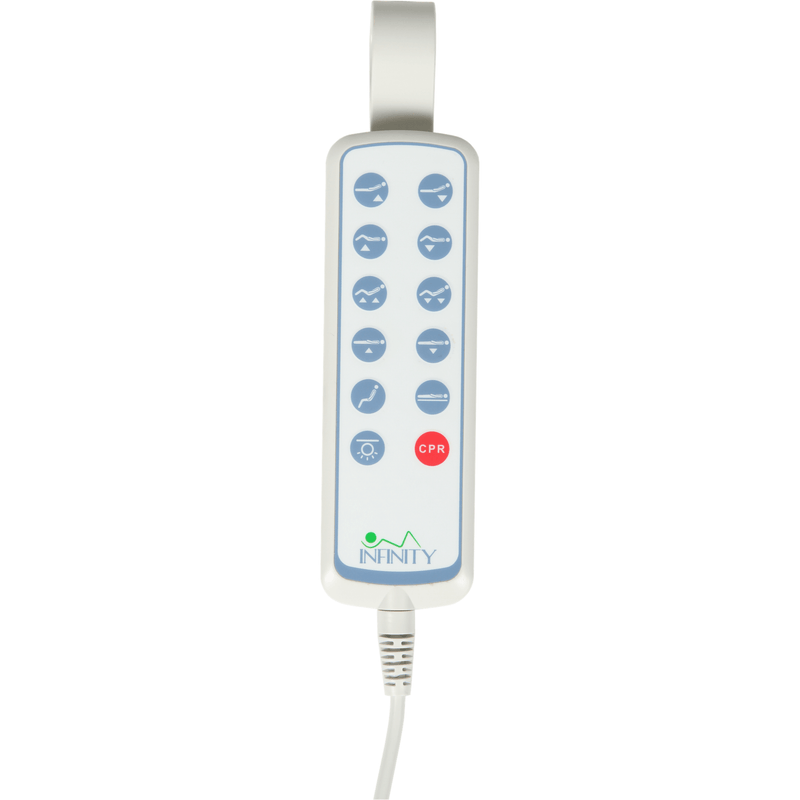 Emerald Supply Infinity Hi-Low Full Electric Hospital Homecare Bed 650lbs Capacity