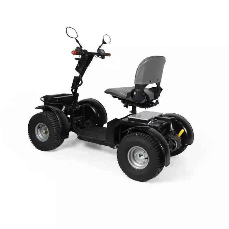 Green Transporter Golf Mobility Scooter 4-Wheel Design - Cheetah Ninja