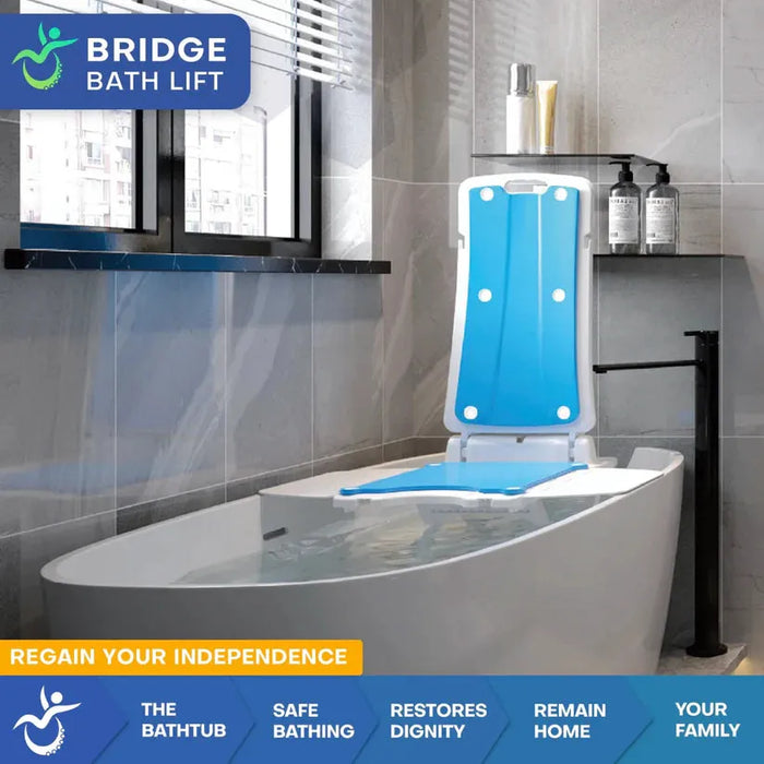Bridge Bath Lift and Fall Recovery Lift By Mobile Patient Lift