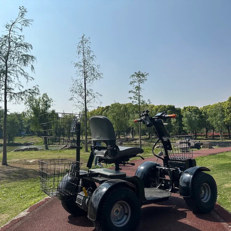 Green Transporter Golf Mobility Scooter 4-Wheel Design - Cheetah Ninja