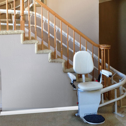 AmeriGlide Rave Curved HD Stair Lift